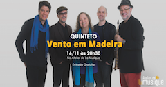 Workshow com Quinteto Vento em Madeira