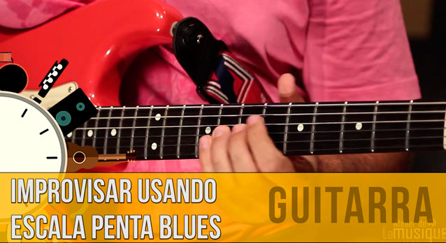 Improvisação na Guitarra usando a escala Penta Blues