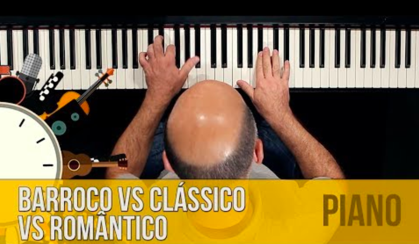 Piano Erudito: períodos barroco, clássico e romântico